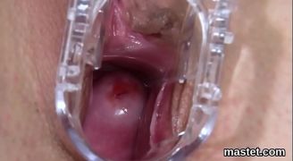 Weird Czech Kitten Opens Her Tight Vagina To The Max